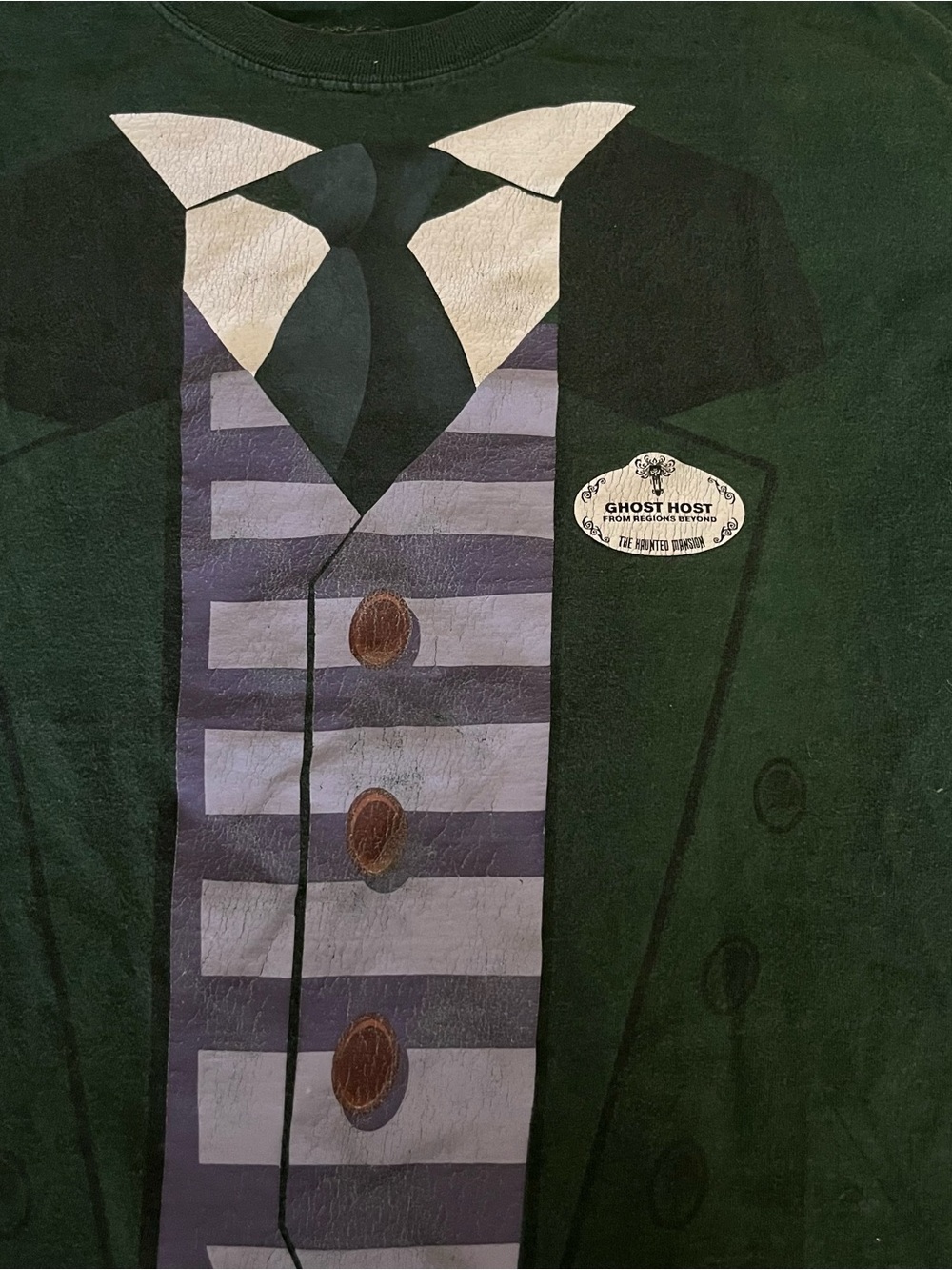 Disney Haunted Mansion “Ghost Host” tux top - Picture 2 of 5
